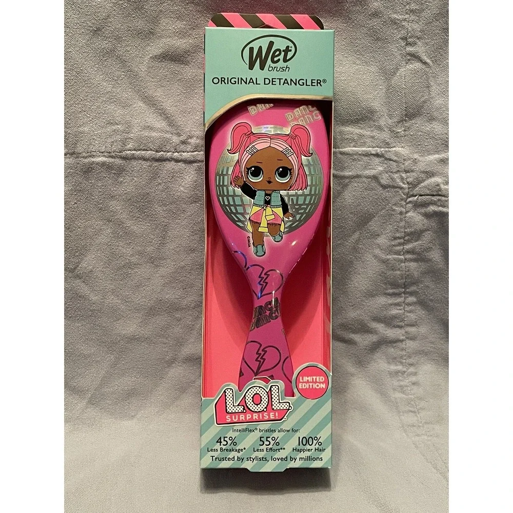 NEW Wet Brush Original‎ Detangler Hair Brush Limited Edition L.O.L. Surprise